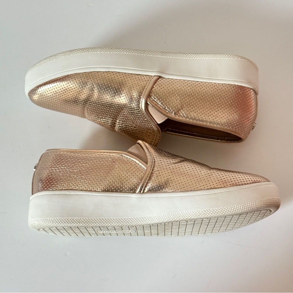 Steve Madden Gracy Woman’s Loafers Rose Gold Size 8.5 - Picture 6 of 11